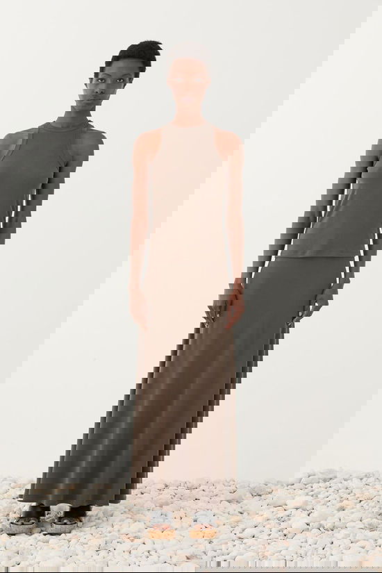 Eleh Top Ss260072 Grigio Fango