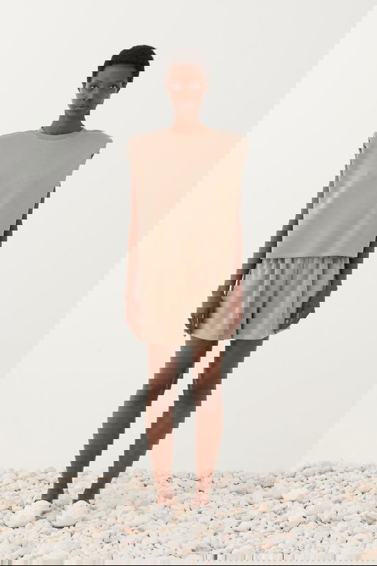 Eleh Top Ss260183 Grigio Fango