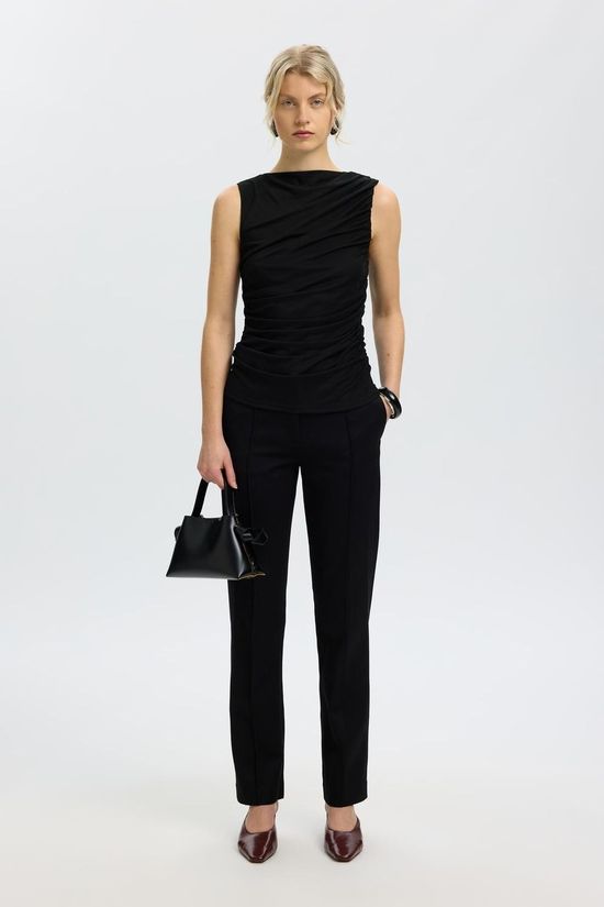 Selected Top Slwmira Fitted Sl Black
