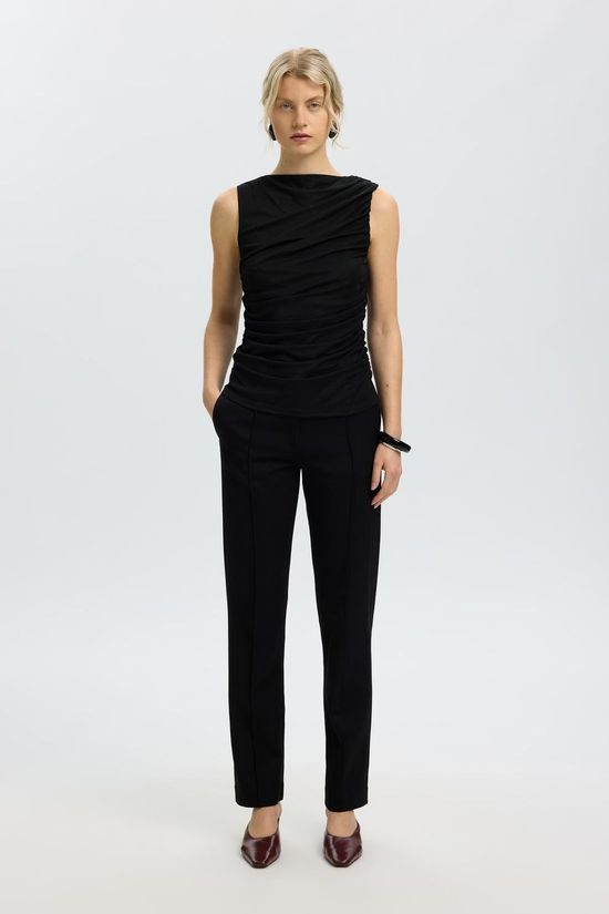 Selected Top Slwmira Fitted Sl Black
