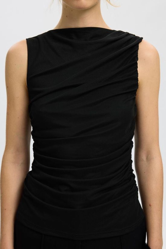 Selected Top Slwmira Fitted Sl Black