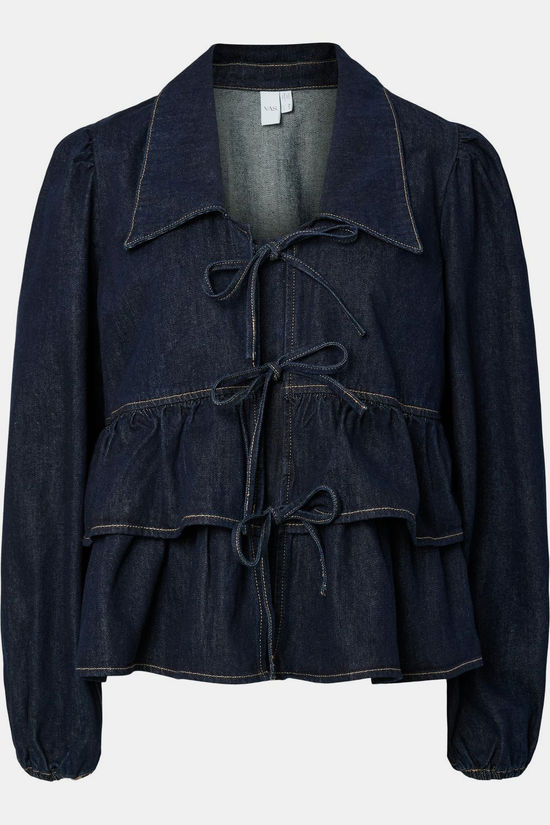 Yas Hemd Celina Denim Tie Dbd