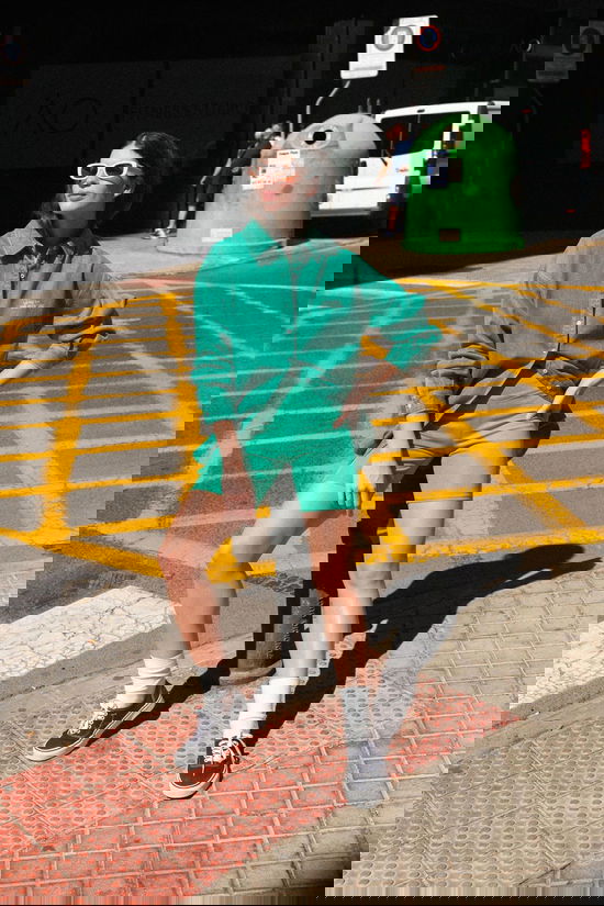 Laure+Max Hemd Veria Vert Denim Washed