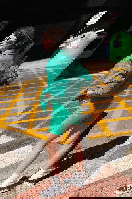 Laure+Max Hemd Veria Vert Denim Washed