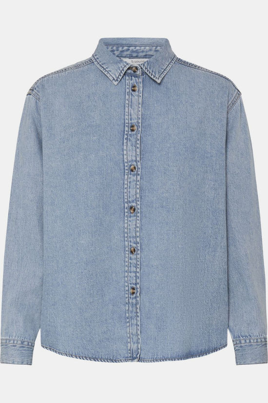 B.Young Hemd Levena Ligth Blue Denim