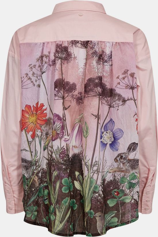 Numph Hemd Forest Pink Lady