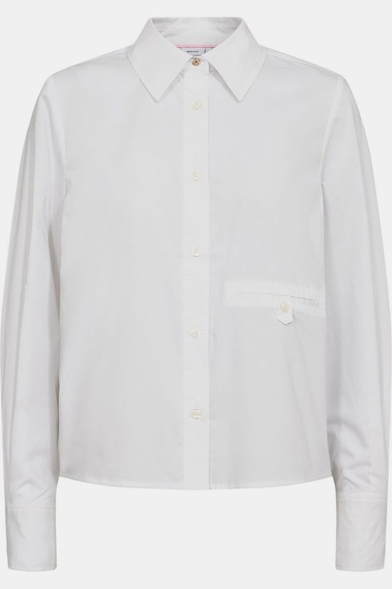 Numph Hemd Asho Bright White