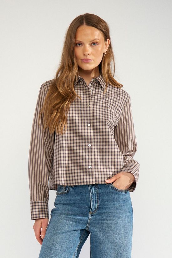 Numph Hemd Riya Deep Taupe