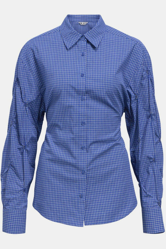 Object JUTTU x OBJECT Hemd Jessi Surf The Web W Checks Checks White