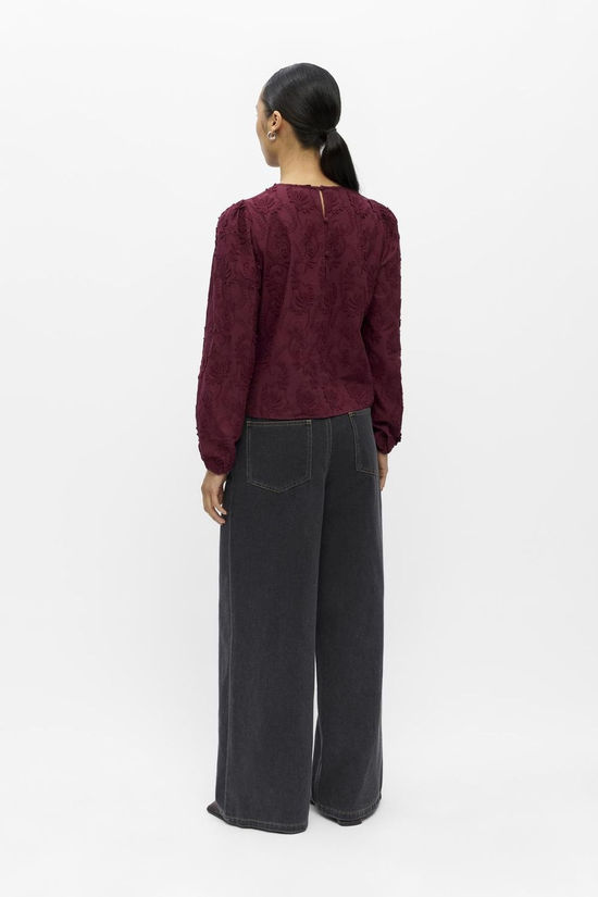 Object Blouse Mya Windsor Wine