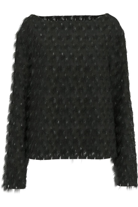 Selected Blouse Marion Boat Black