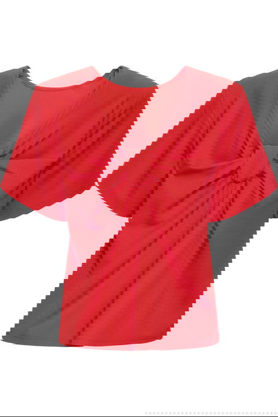 Ichi Blouse Matine Racing Red