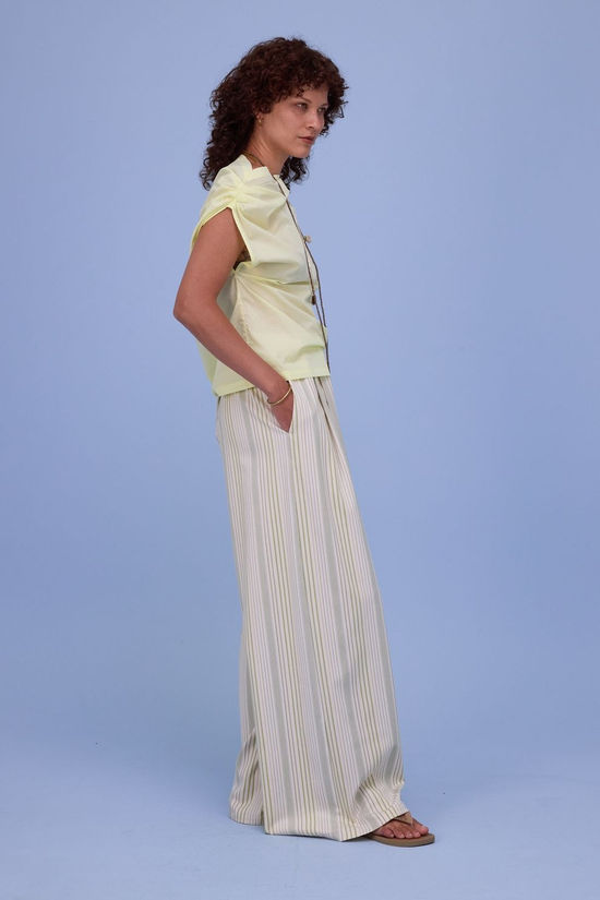 Nathalie Vleeschouwer Blouse Feline Tender Yellow