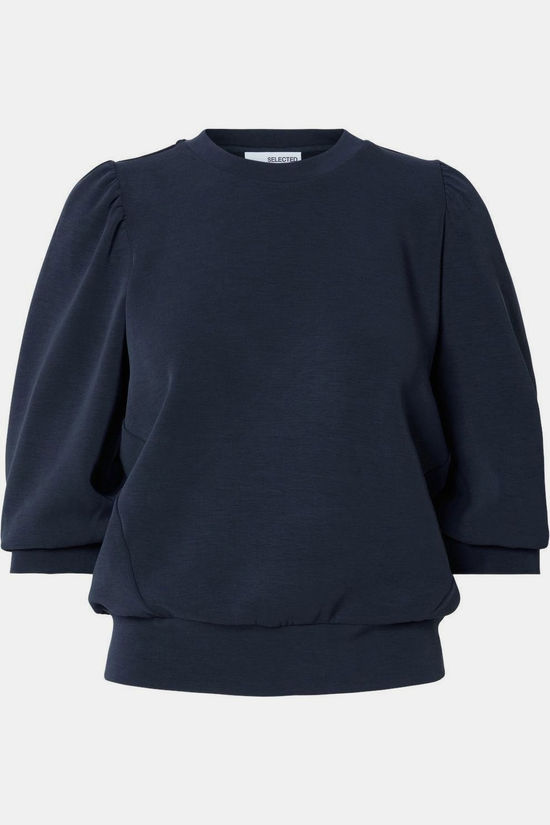 Selected Trui tenny Dark Sapphire