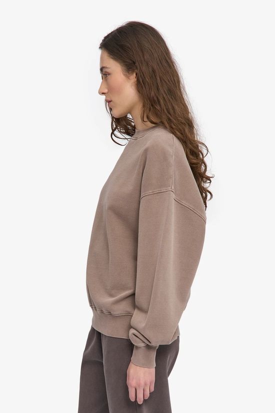 Colorful Standard Trui Organic Oversized Crew Faded Khaki