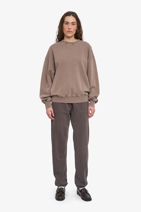 Colorful Standard Trui Organic Oversized Crew Faded Khaki