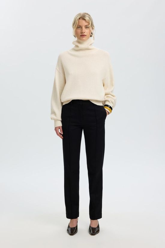 Selected Coltrui Slwellie Roll Neck Egret
