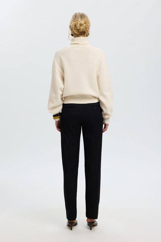 Selected Coltrui Slwellie Roll Neck Egret
