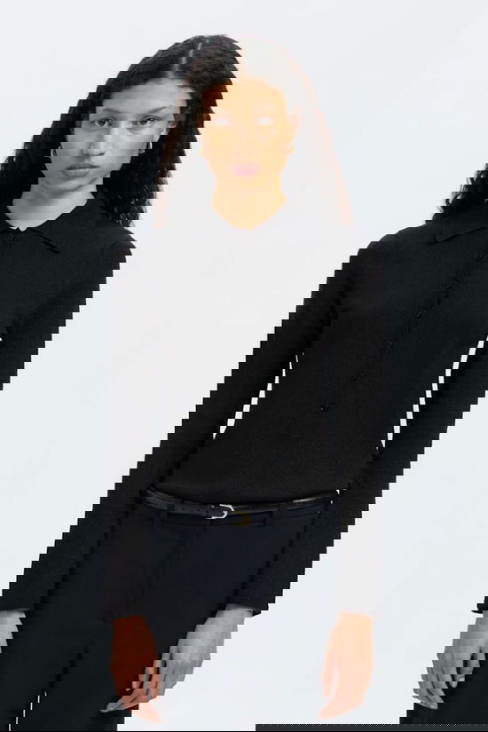 Selected Trui Lura Lurexim Black