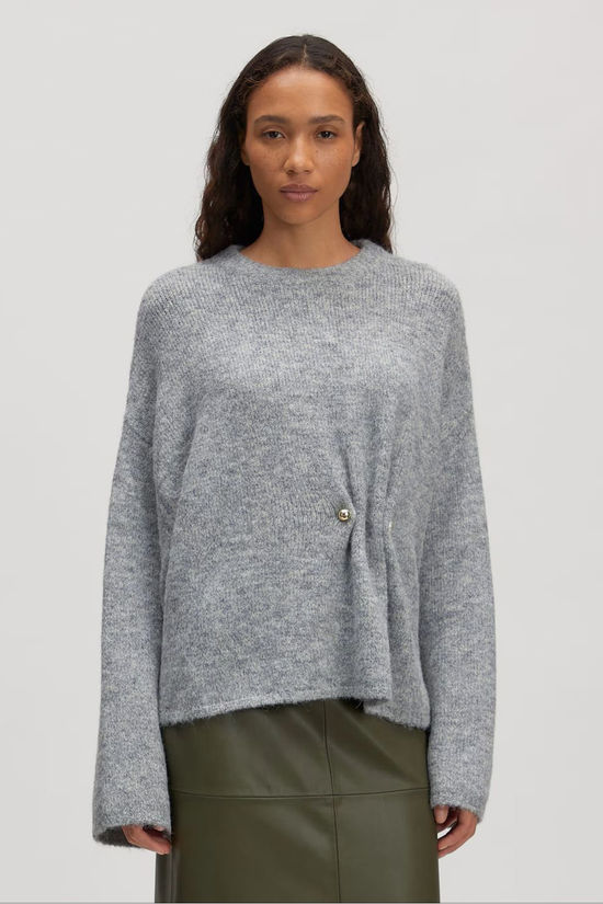 Edited Trui Noorie Light Grey Mel