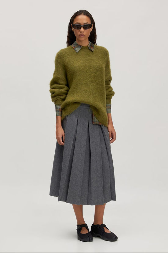 Edited Trui Bailee Mohair Fondue Fudge