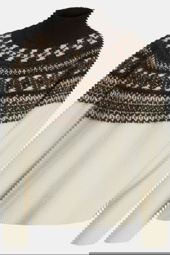 JJXX Trui Kristin High Vanilla Ice