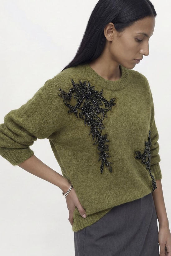 Object Trui Melea Re Pullover 148 Martini Olive