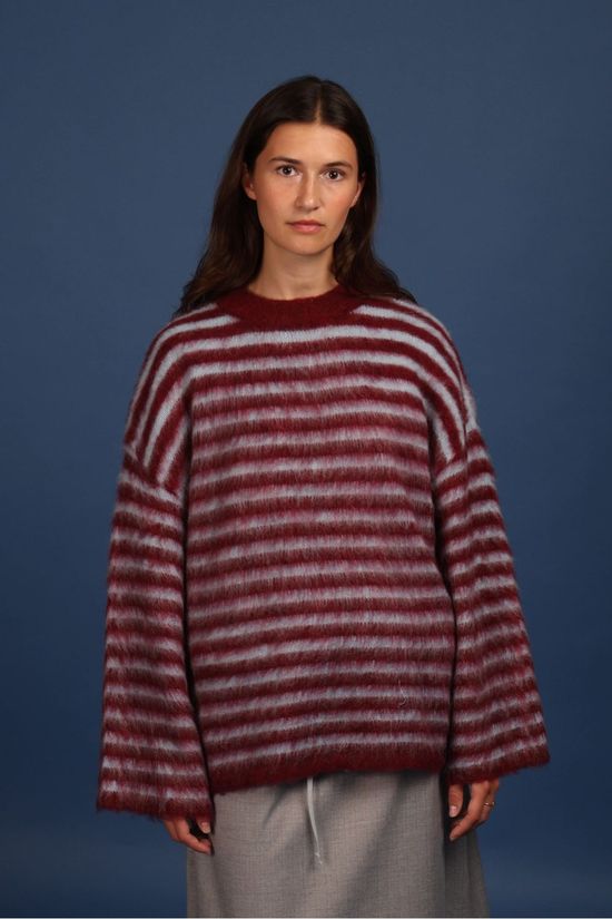 Figurati Trui Aria Light Blue, Burgundy