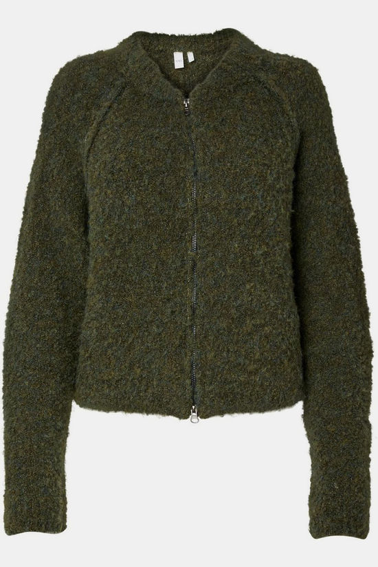 Yas Cardigan Plyra Chive