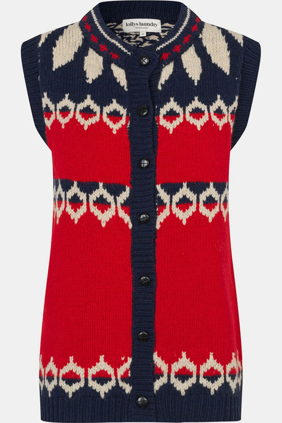 Lollys Laundry Cardigan Cleoll Red