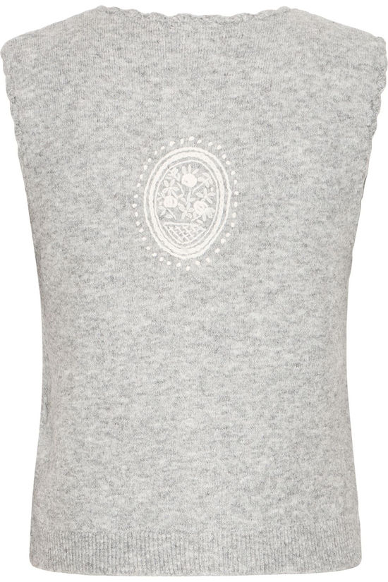 Atelier Rêve Cardigan Irlovey Medium Grey Melange