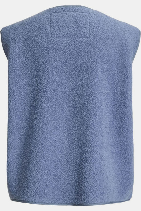 JJXX Gilet Vera Teddy Country Blue