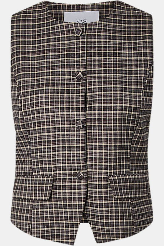 Yas Blazer Tulva Black Tulva Checks