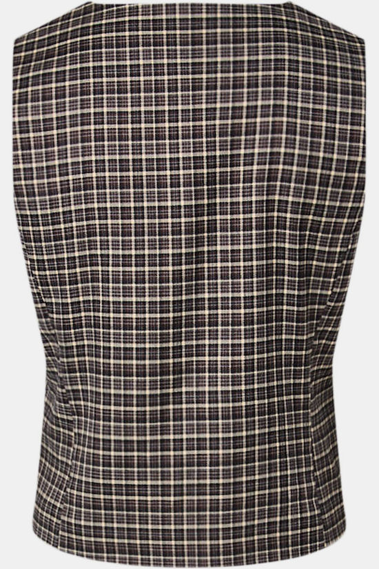 Yas Blazer Tulva Black Tulva Checks