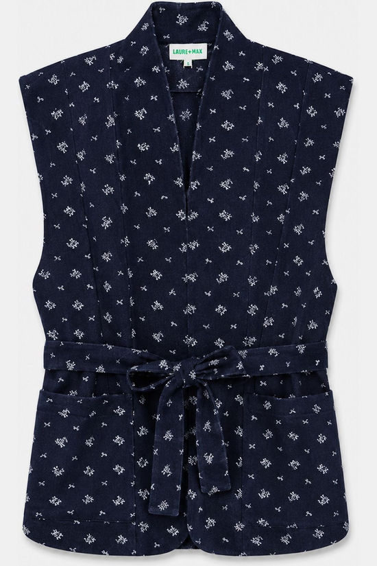 Laure+Max Blazer Verane Denim Carbone
