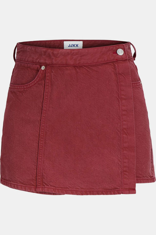 JJXX Short Jxgreta Lea Hw Skort Dnm Scarlet Sage