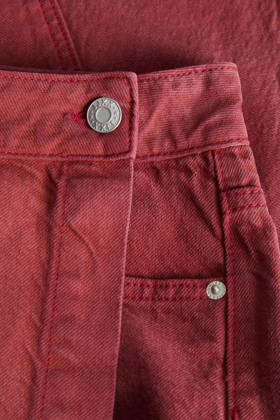 JJXX Short Jxgreta Lea Hw Skort Dnm Scarlet Sage