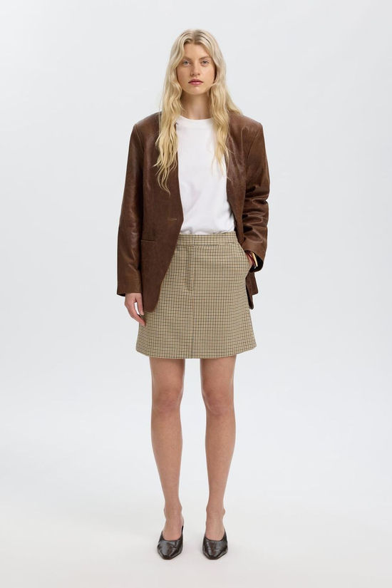 Selected Jupe Slwelara Monks Robe Checks