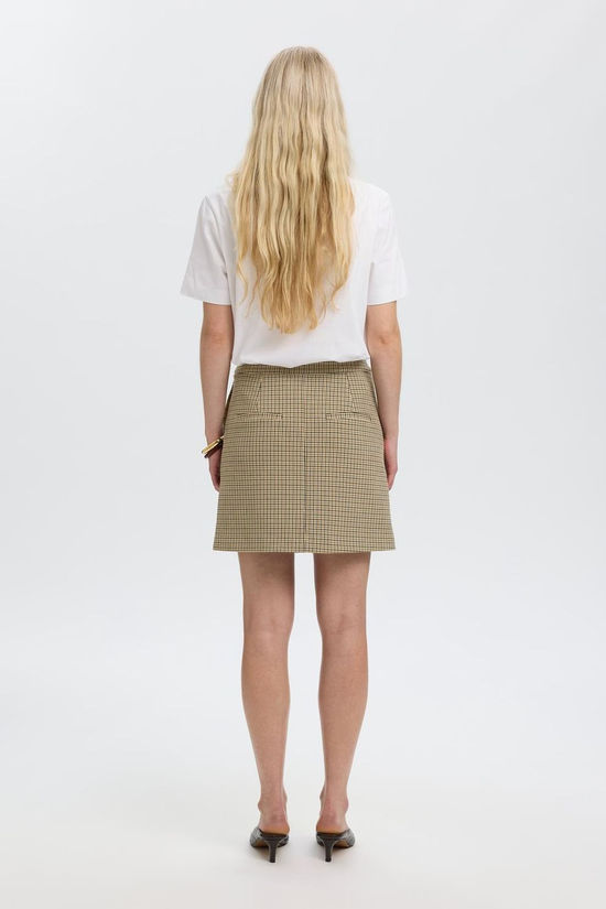 Selected Jupe Slwelara Monks Robe Checks