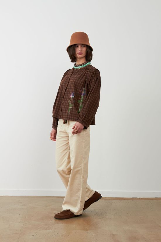 Orfeo Broek Canelle Ecru