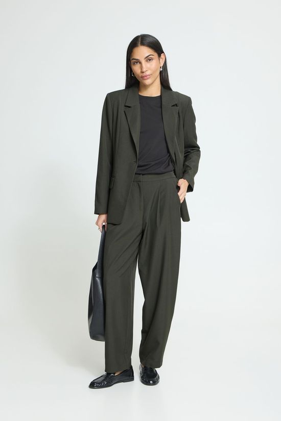 Ichi Pantalon Fava Barrel Rosin Melange