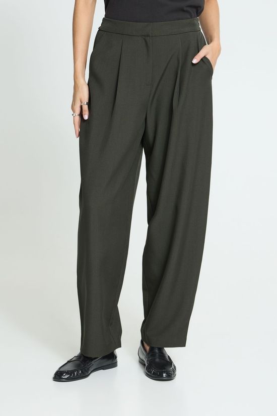 Ichi Pantalon Fava Barrel Rosin Melange