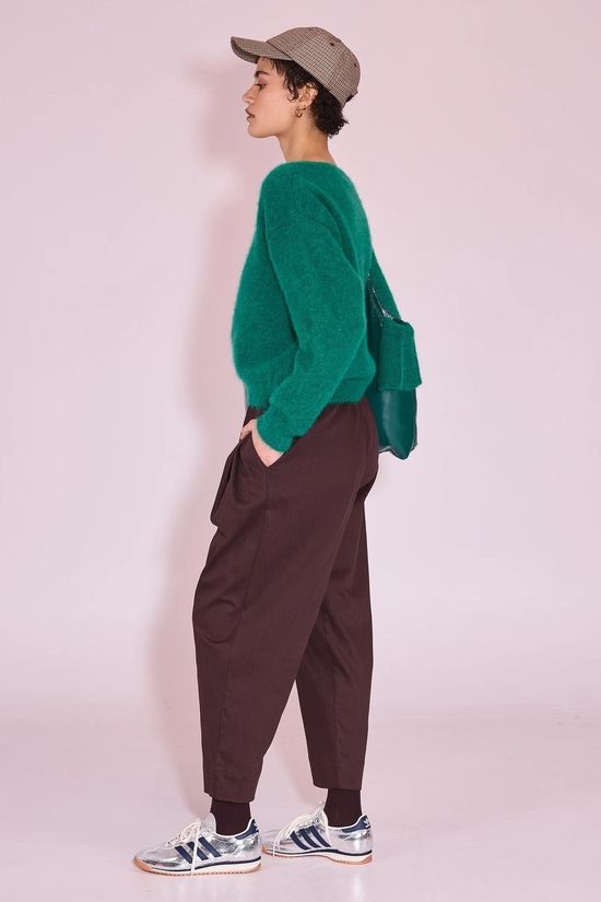 Nathalie Vleeschouwer Pantalon George Bronze Brown