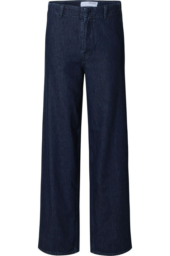 Selected Jeans Extra Wide Mella-Bora Dark Blue Denim