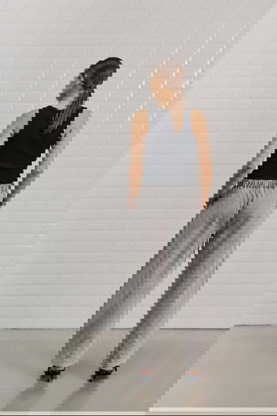 With Black Jeans Penelope Wide Denim Spring Grey