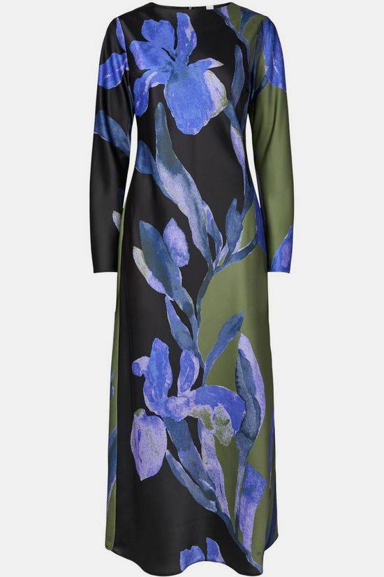 Yas Jurk Etira Black Etira Print
