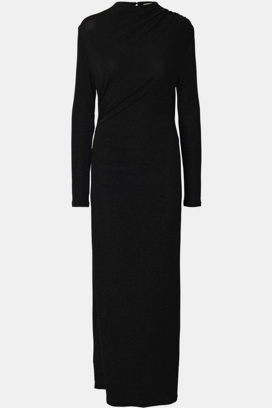 Selected Jurk Slwnori Long Black