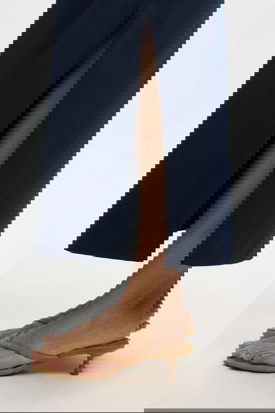 Selected Jurk Essential Pocket Ankle Dark Sapphire