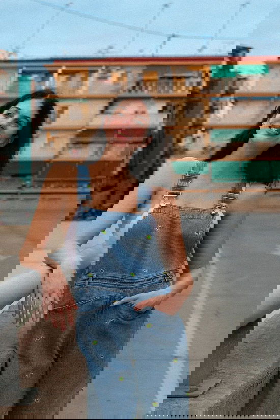 Laure+Max Jumpsuit Oguste Denim Broderie Rio