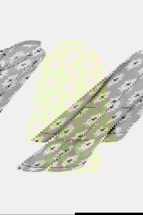 Anna+Nina Pyjama White Lotus Dreams Multicolour